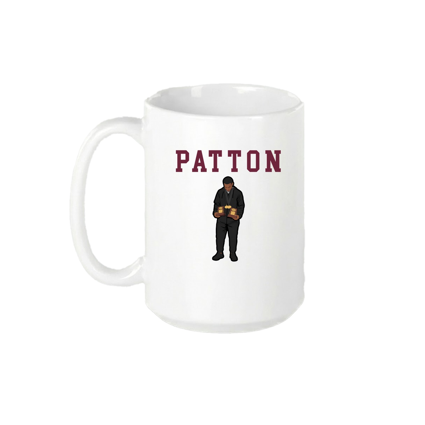 15oz Coffee Mug — Shirsey in White