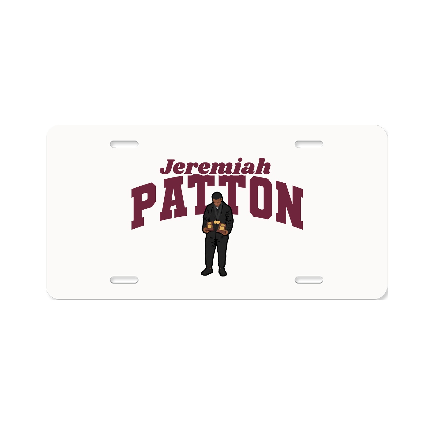 License Plate — Signature Arch in Classic