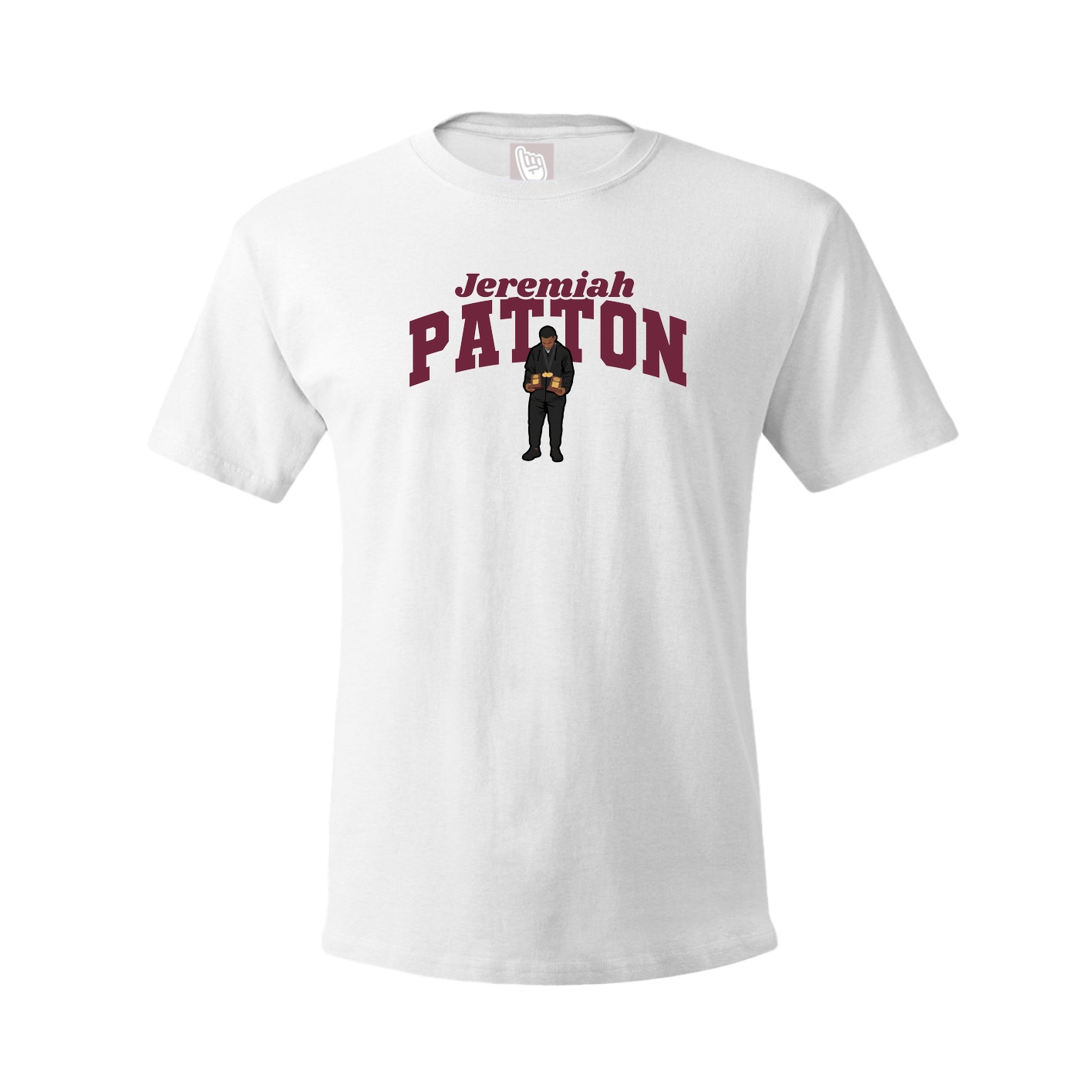 Youth Tee — Signature Arch in White