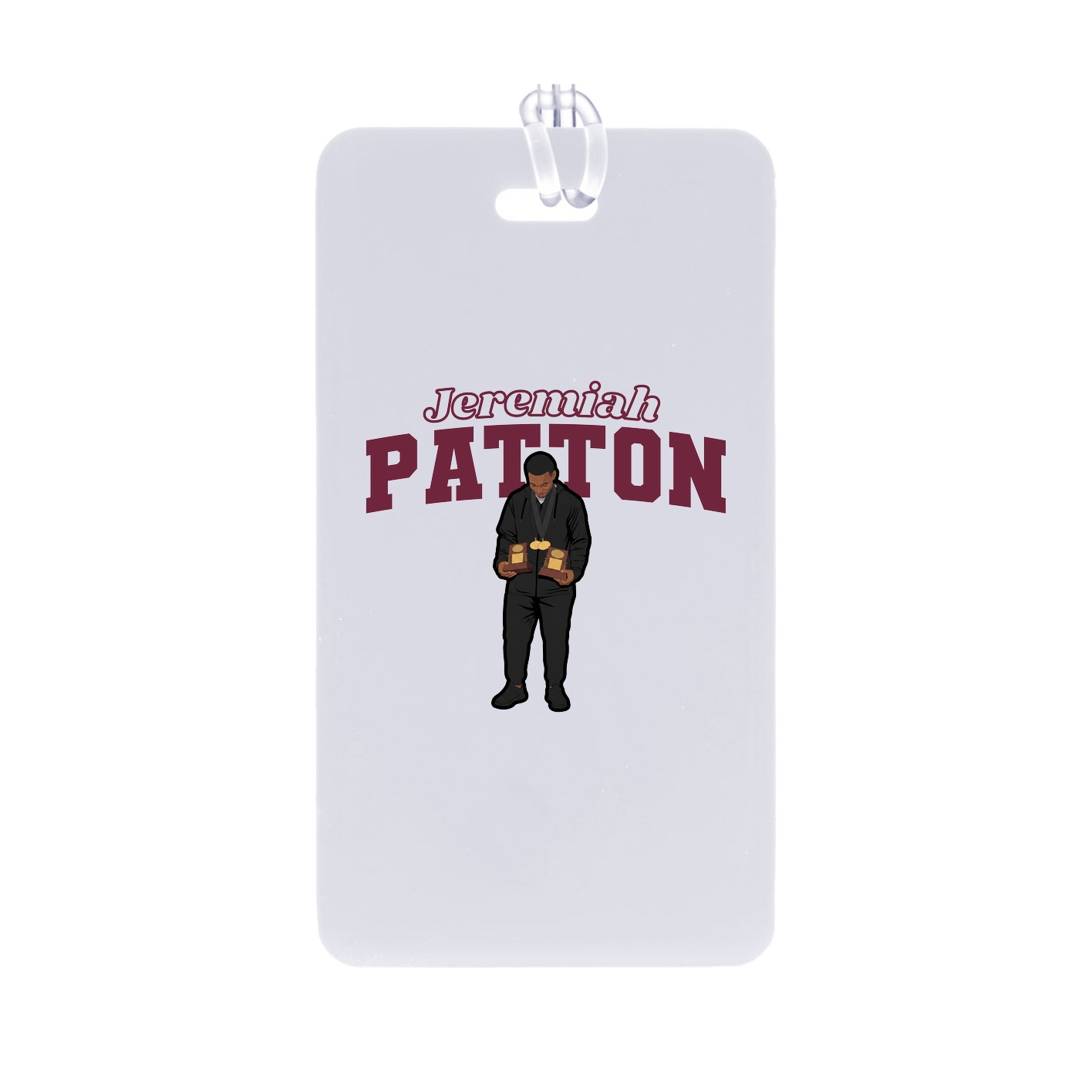 Bag Tag — Name Arch in Classic