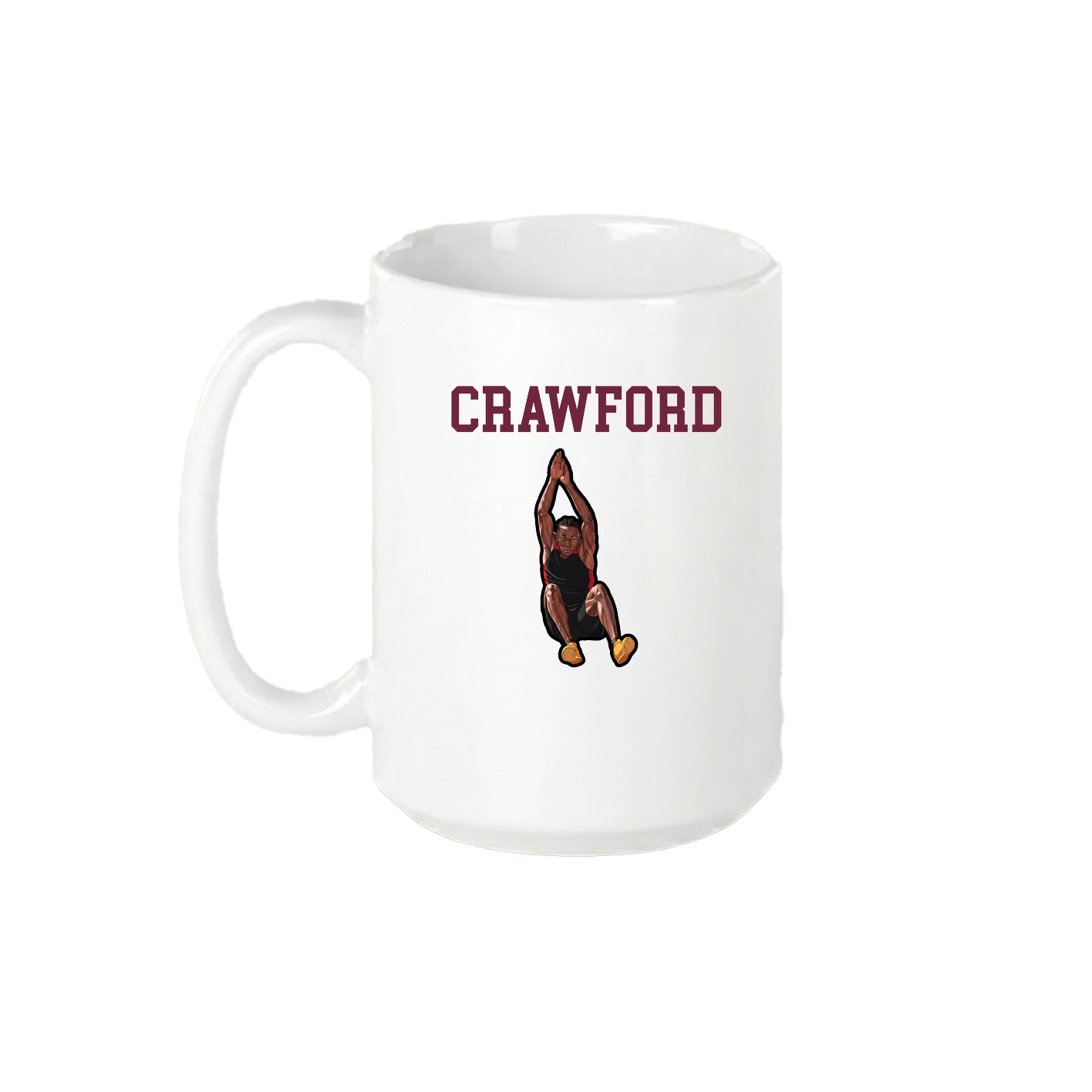 15oz Coffee Mug — Shirsey in White