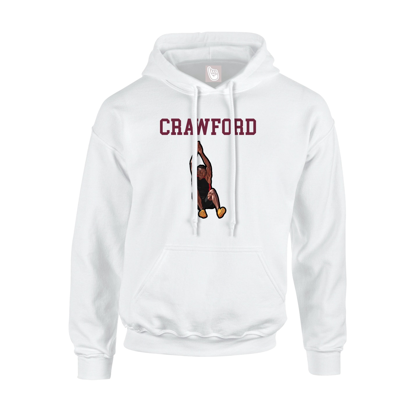 Youth Hoodie — Shirsey in White
