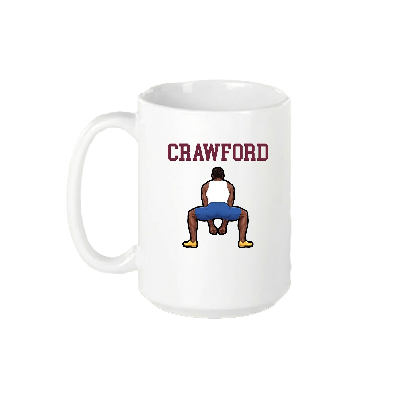 15oz Coffee Mug — Shirsey in White