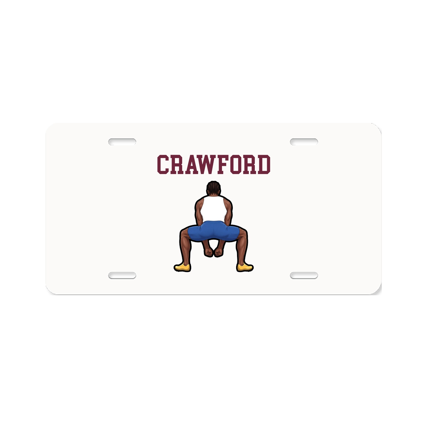 License Plate — Shirsey in Classic