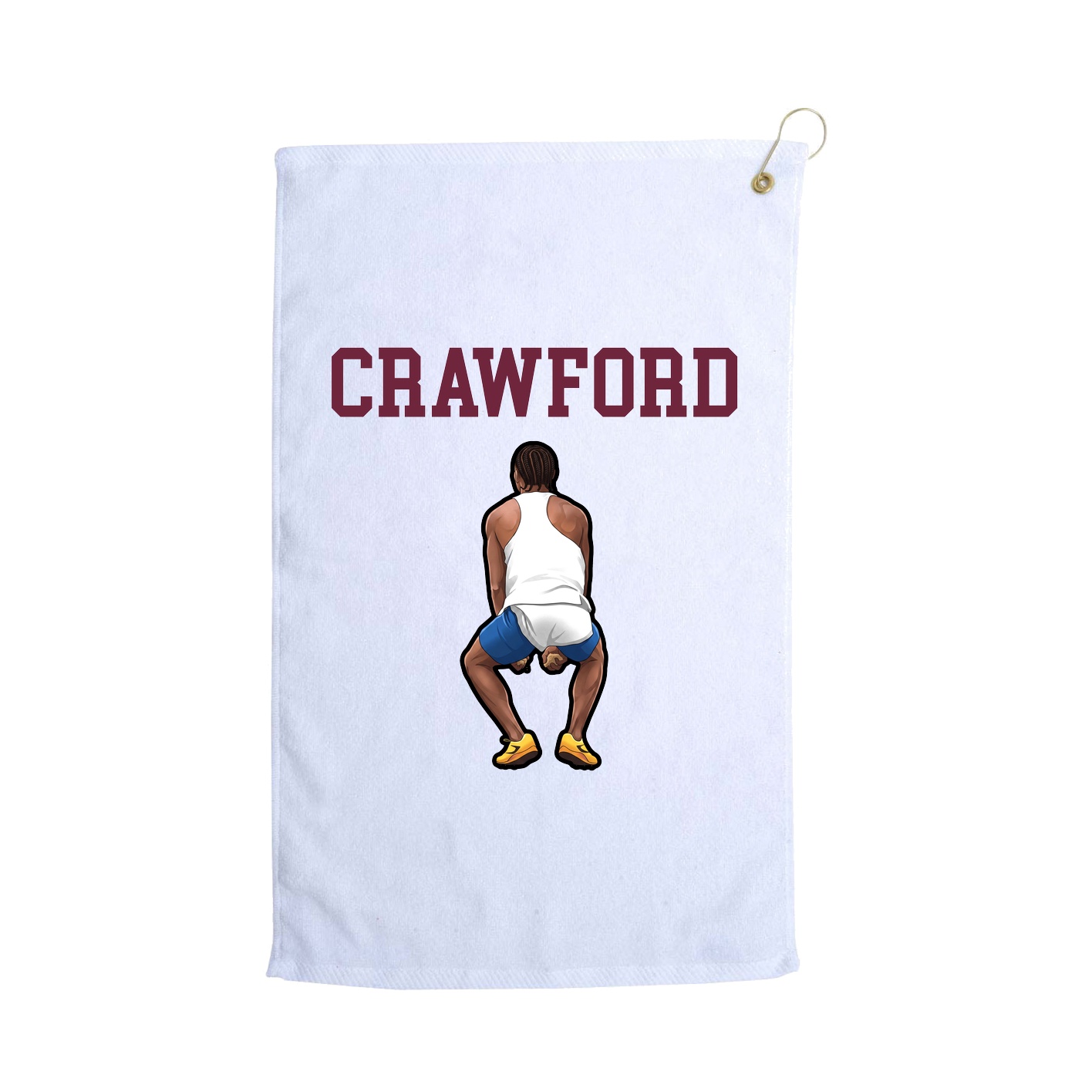Golf Towel — Shirsey in White