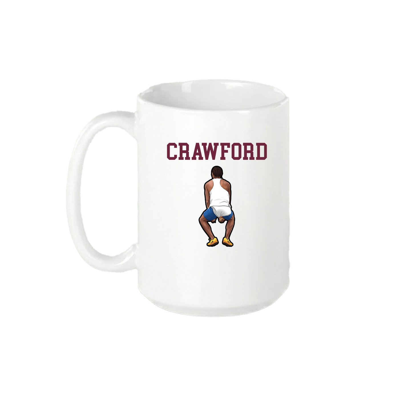 15oz Coffee Mug — Shirsey in White