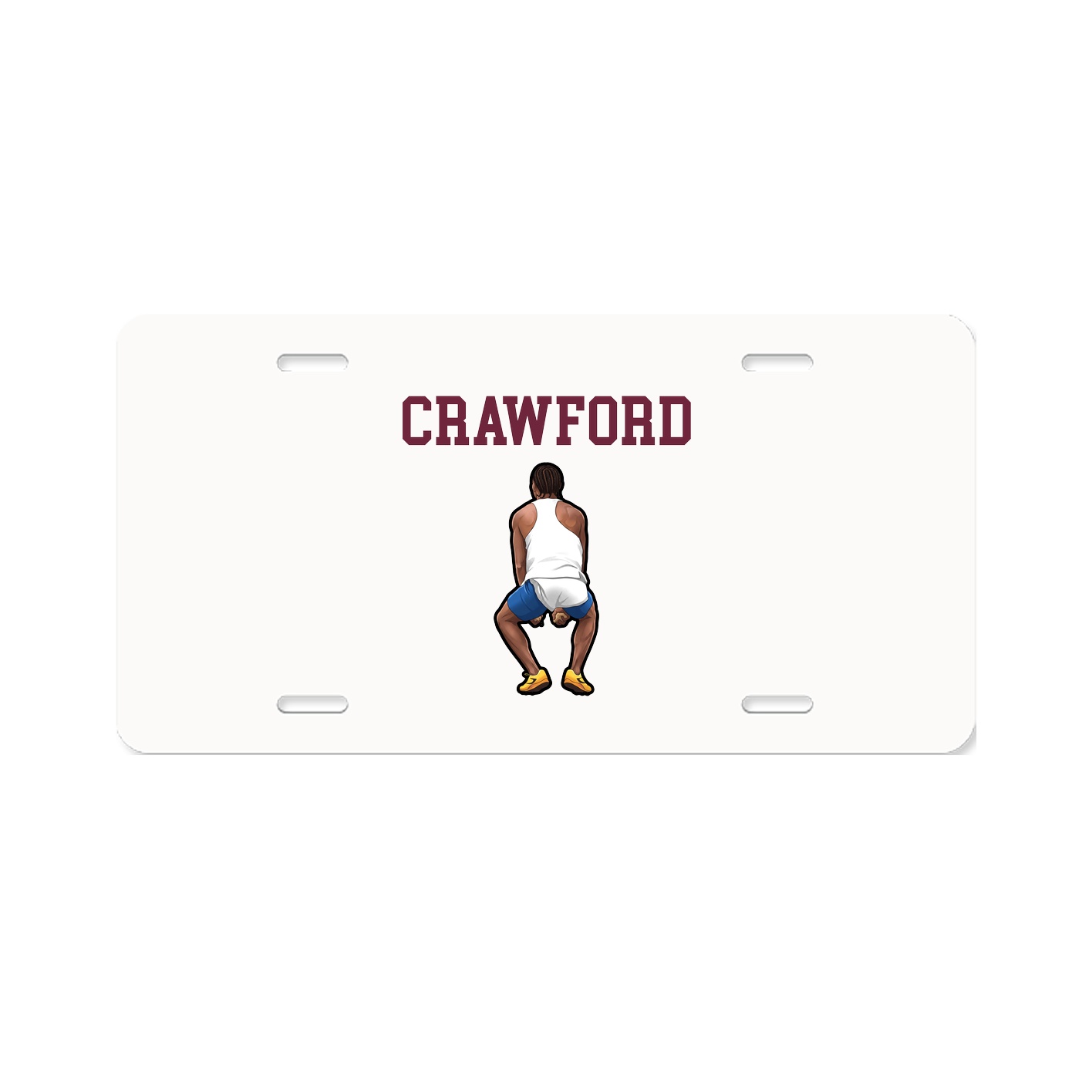 License Plate — Shirsey in Classic