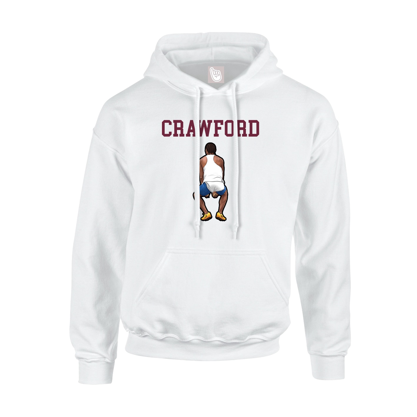 Youth Hoodie — Shirsey in White