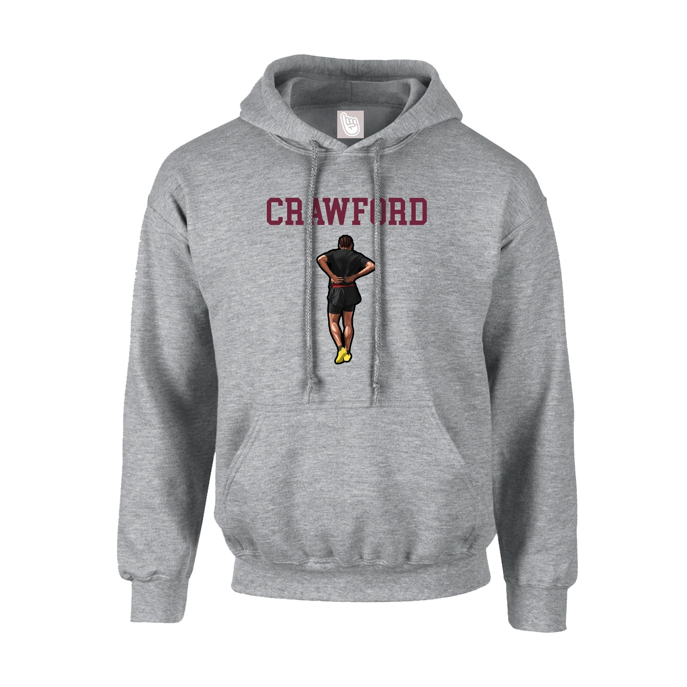 Hoodie — Shirsey in Grey
