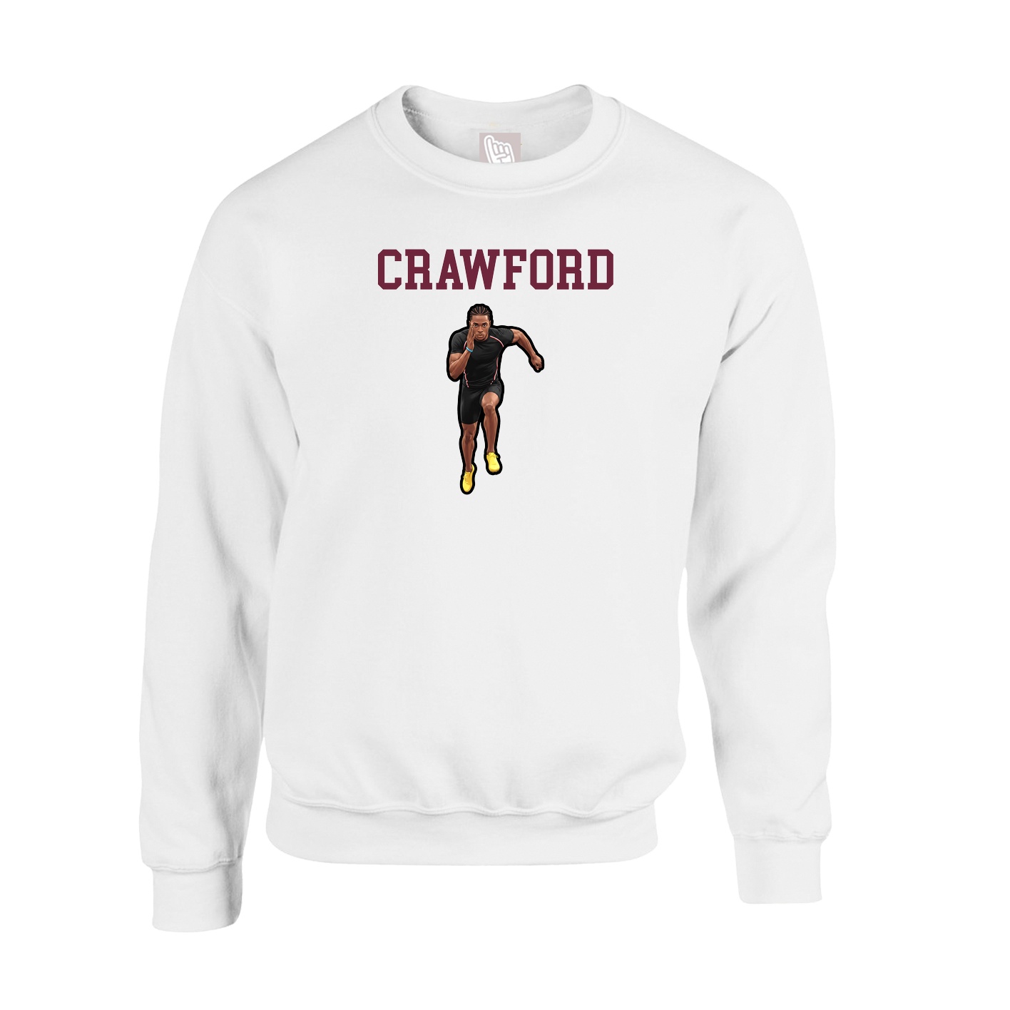 Fleece Crew — Shirsey in White