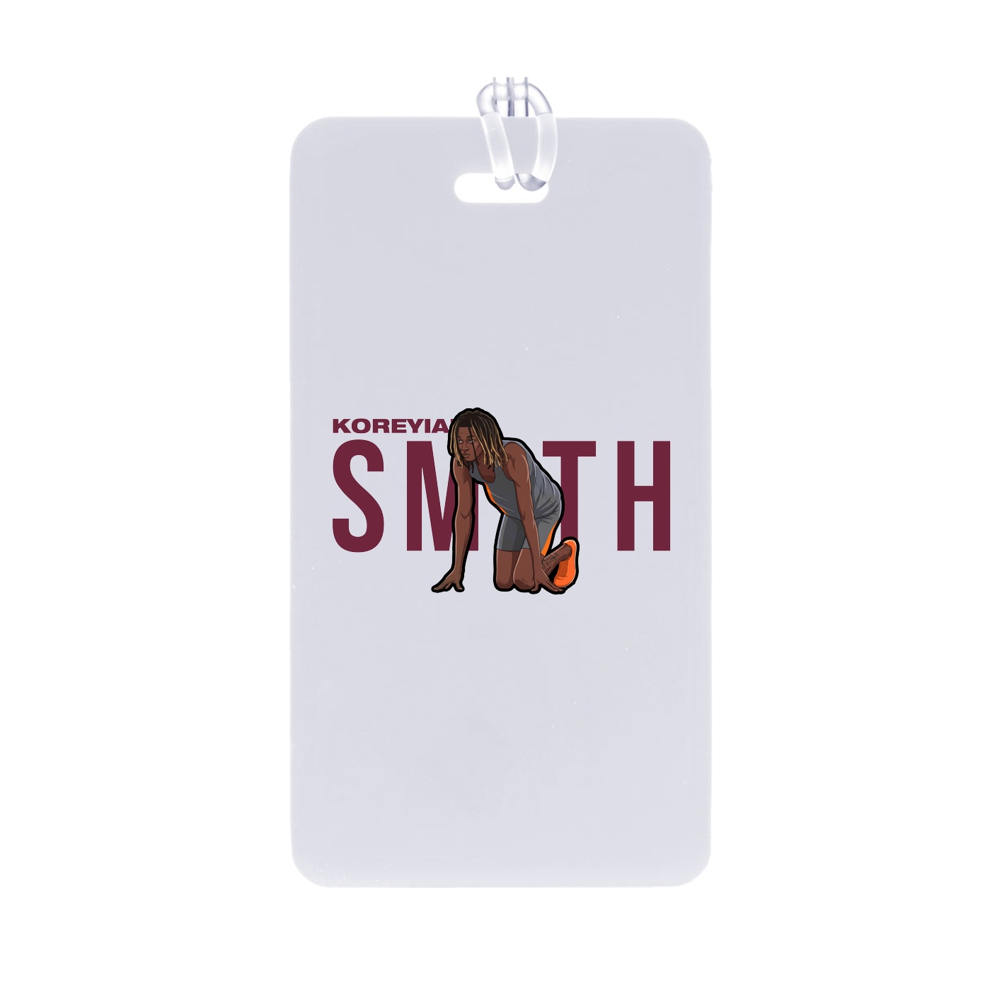 Bag Tag — Player Name in Classic