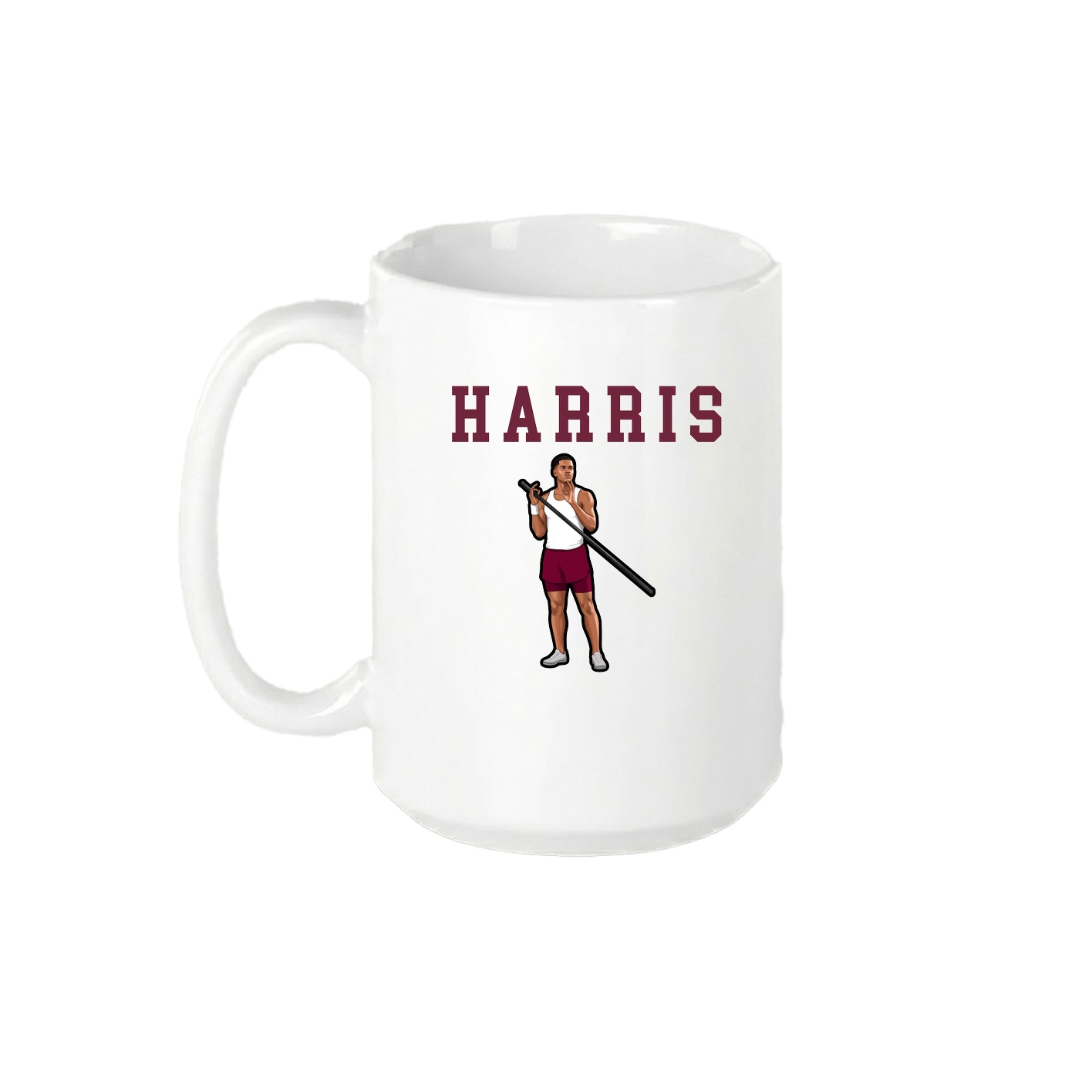 15oz Coffee Mug — Shirsey in White