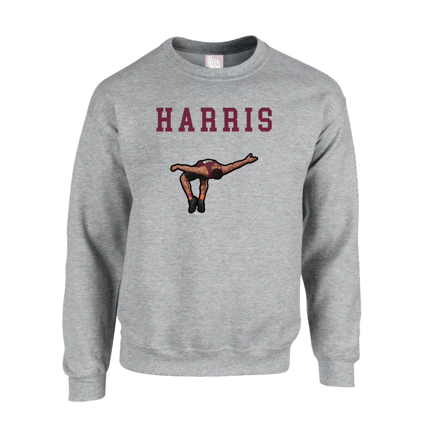 Fleece Crew — Shirsey in Grey