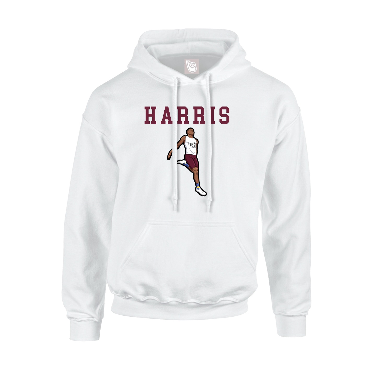 Youth Hoodie — Shirsey in White