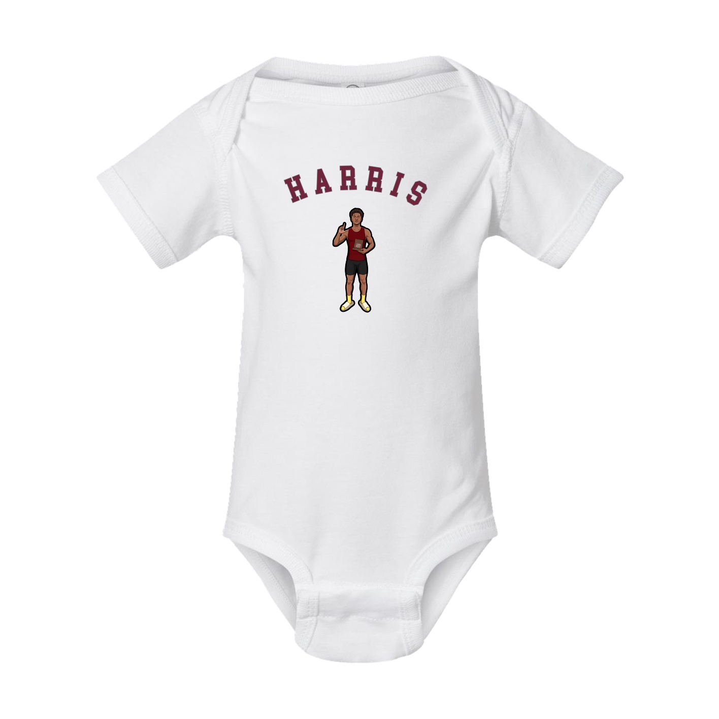 Baby Onesie — Shirsey Arch in White