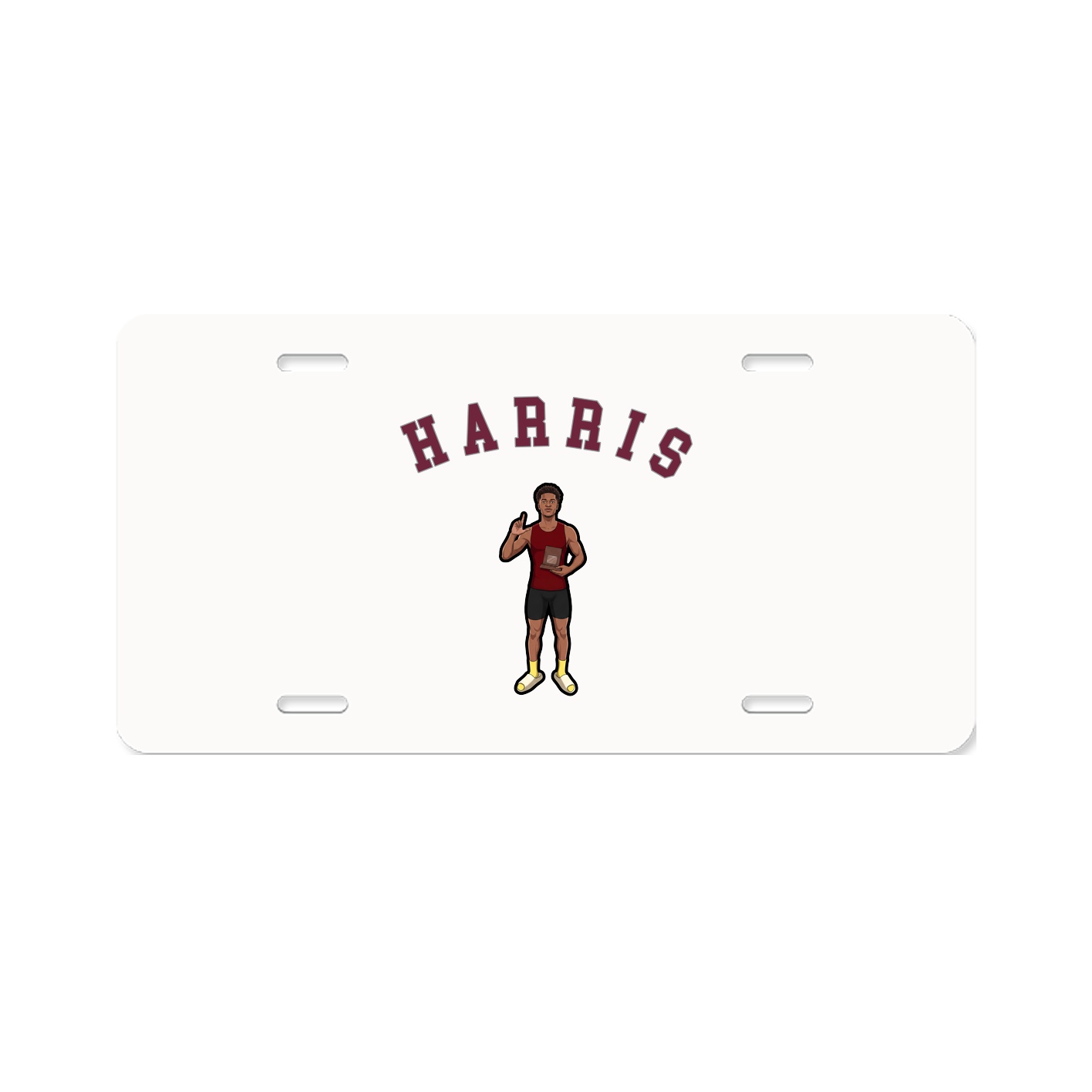 License Plate — Shirsey Arch in Classic