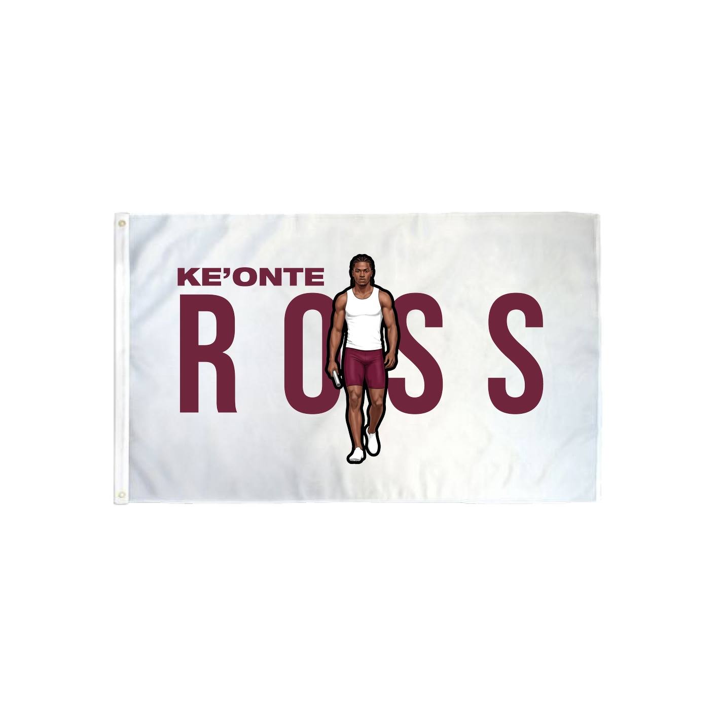 3x5 Flag — Player Name in Classic