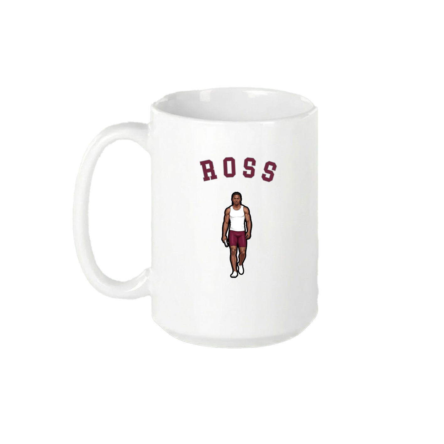 15oz Coffee Mug — Shirsey Arch in White