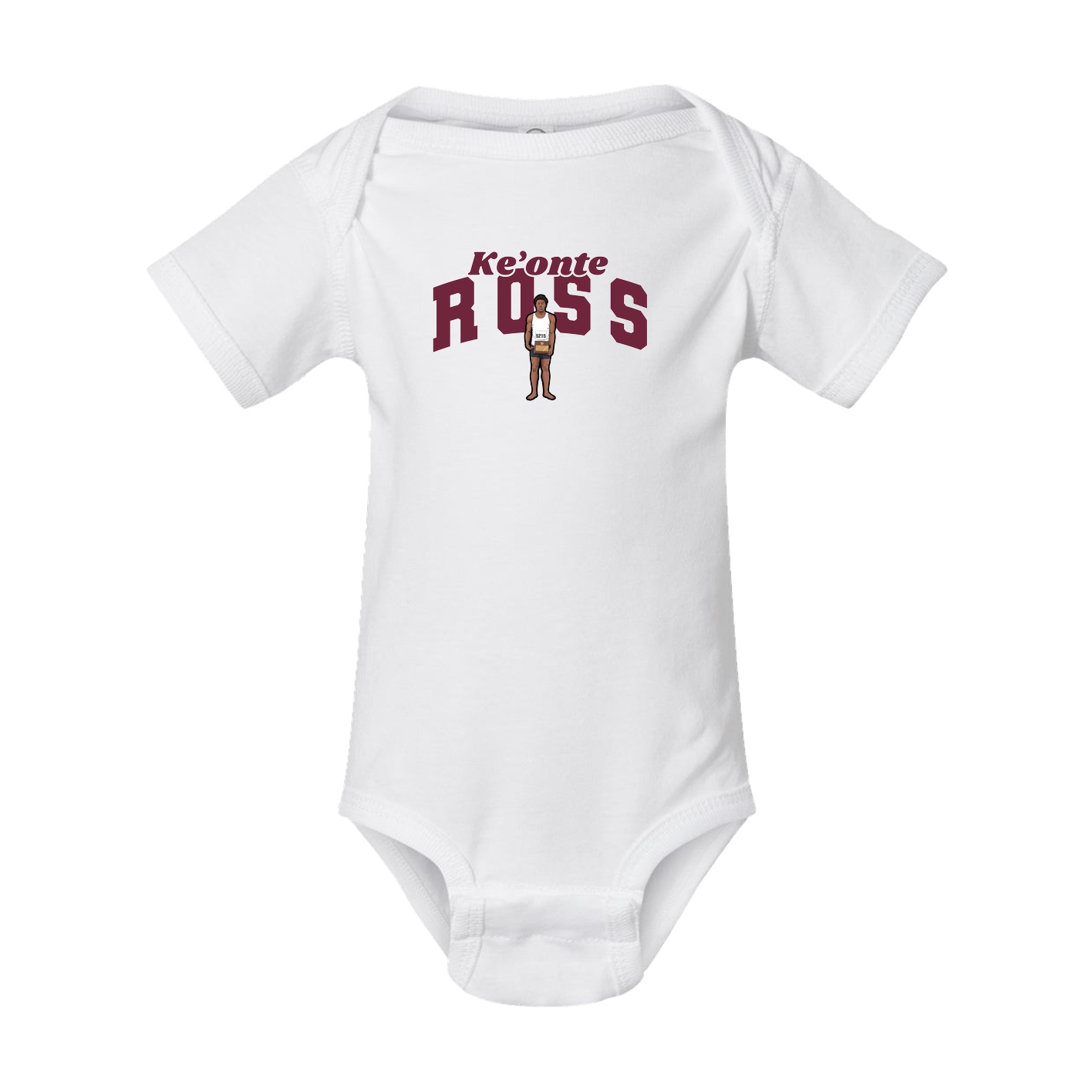 Baby Onesie — Signature Arch in White