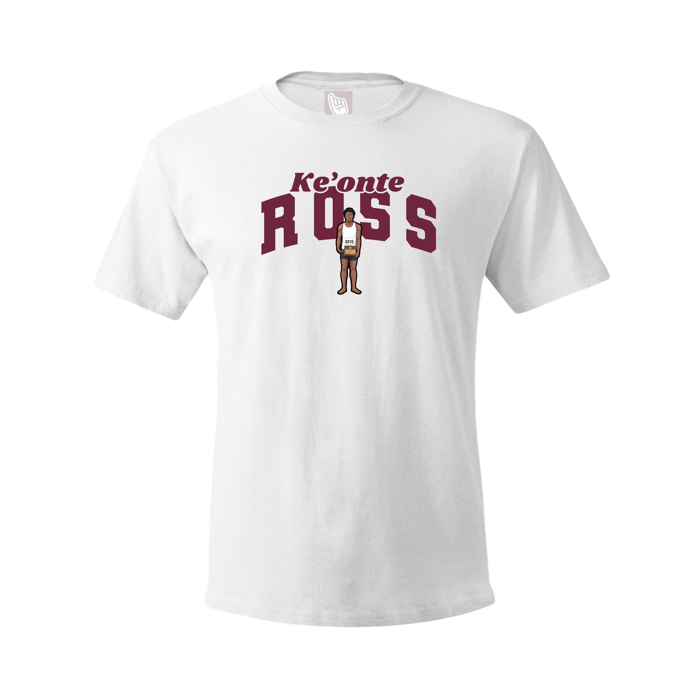 Youth Tee — Signature Arch in White