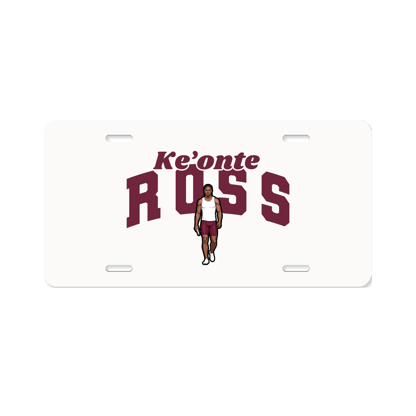 License Plate — Signature Arch in Classic