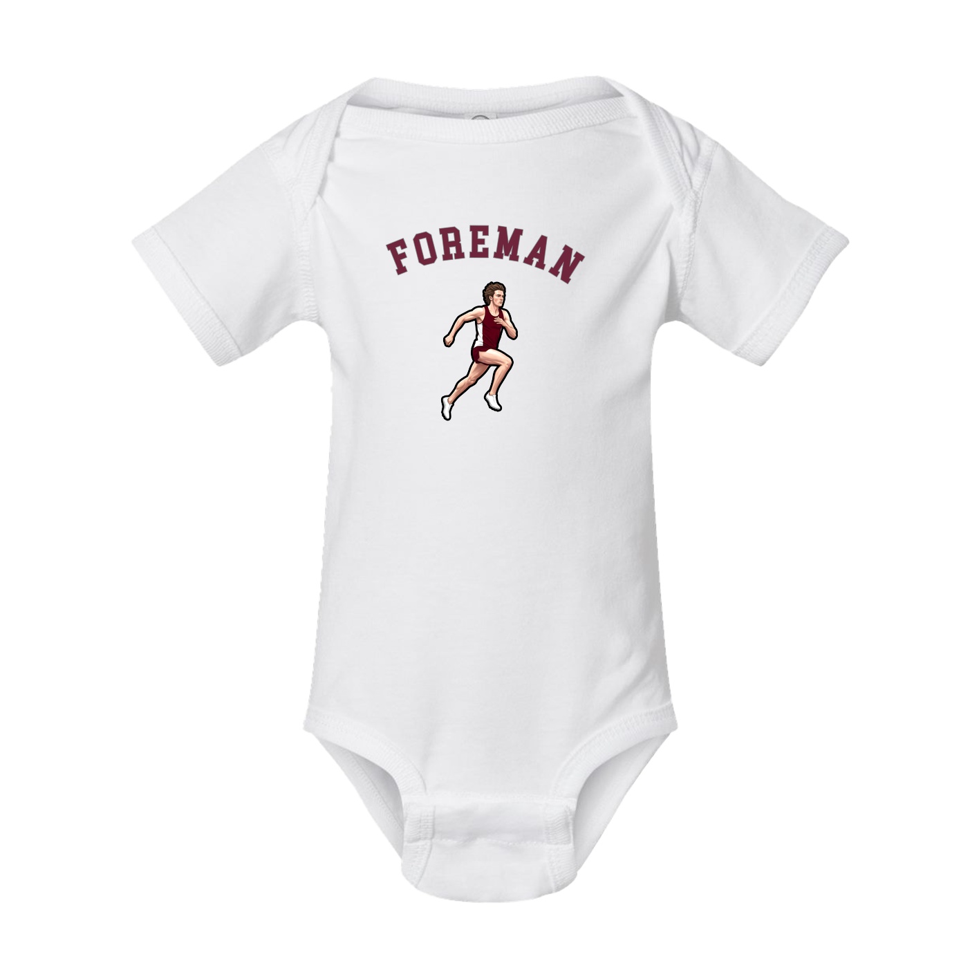Baby Onesie — Shirsey Arch in White