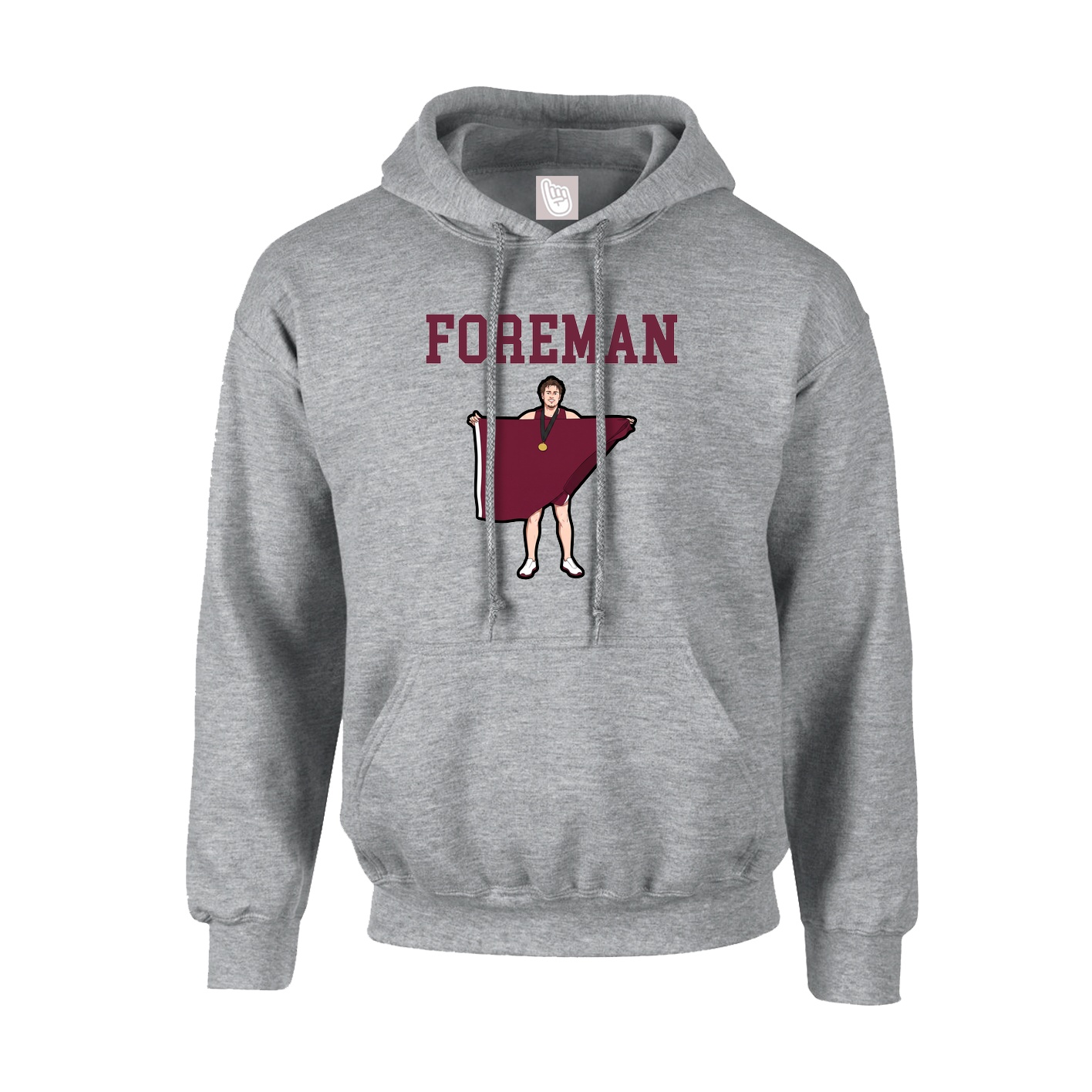 Hoodie — Shirsey in Grey