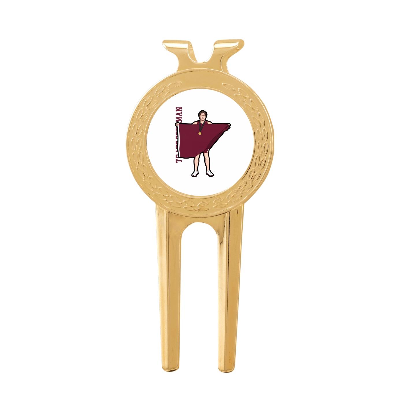 Divot Tool with Ball Marker — Name Vertical in Classic