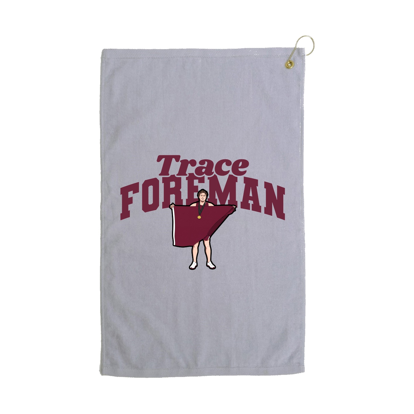 Golf Towel — Signature Arch in Grey