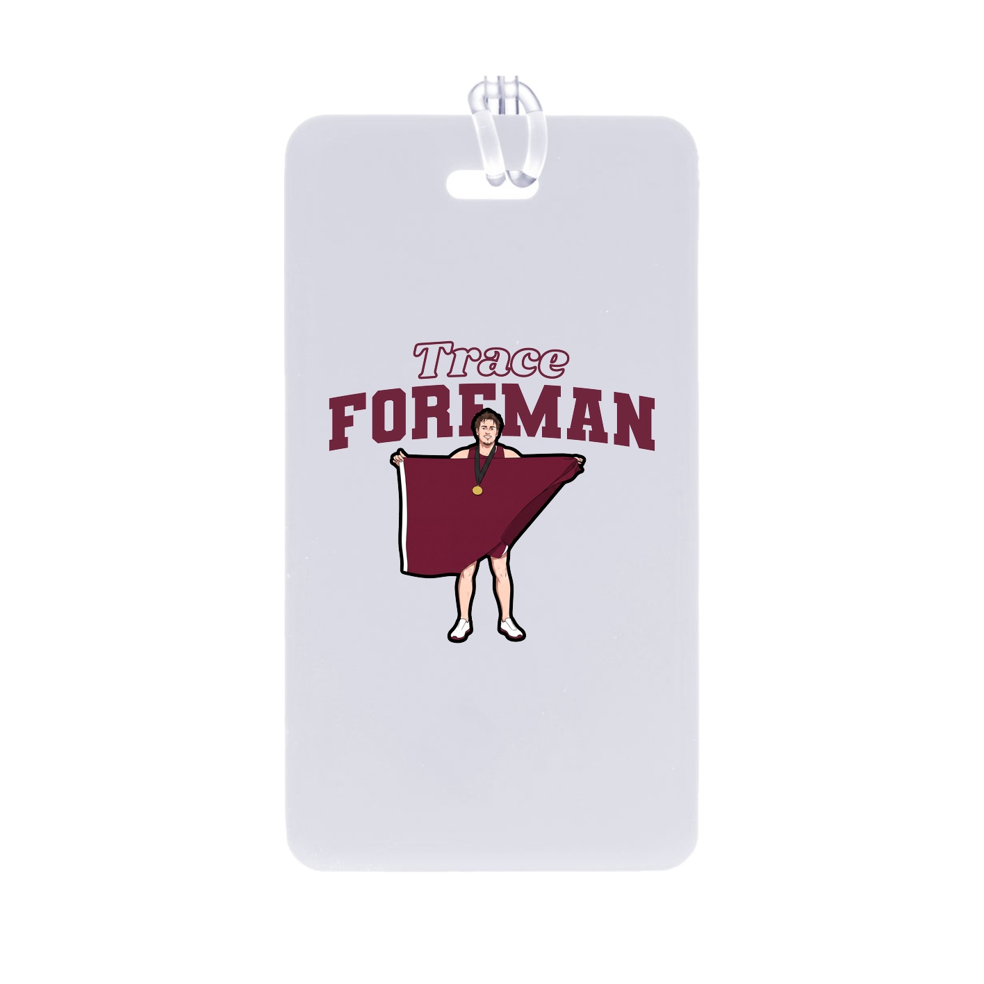 Bag Tag — Name Arch in Classic