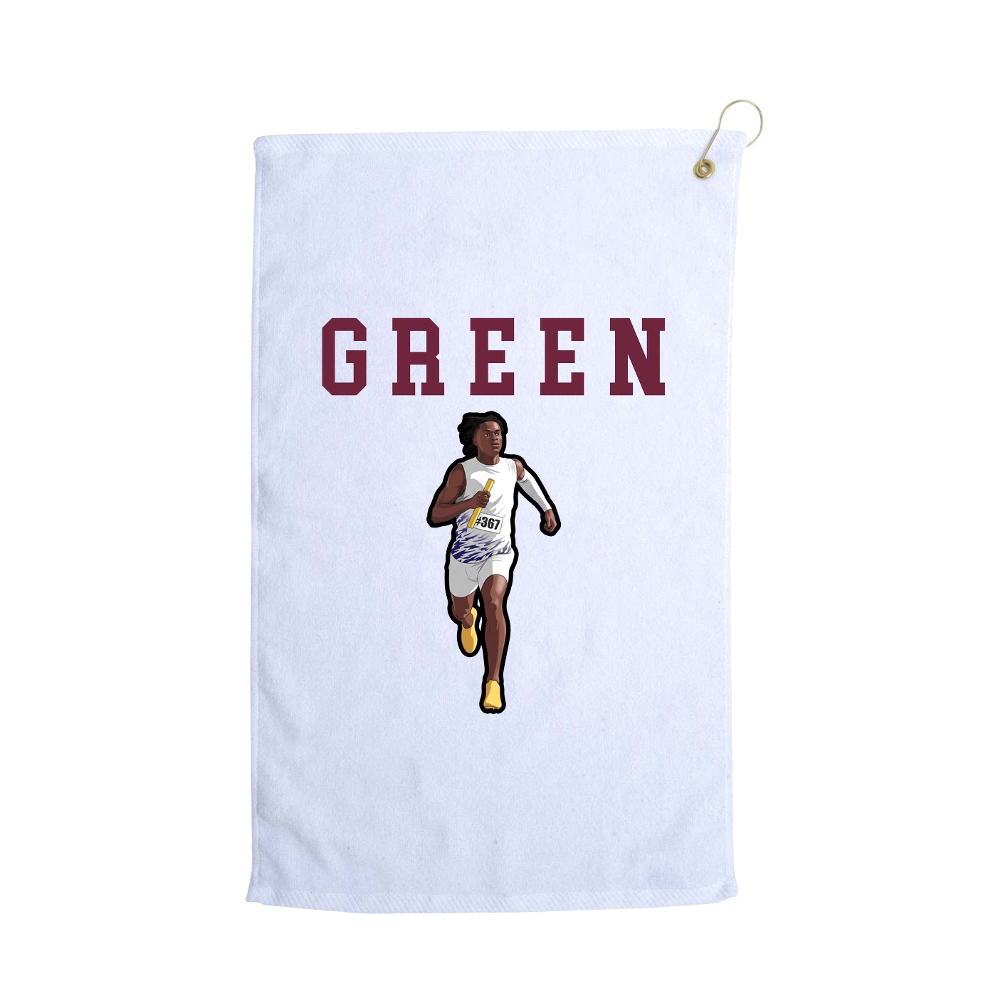 Golf Towel — Shirsey in White