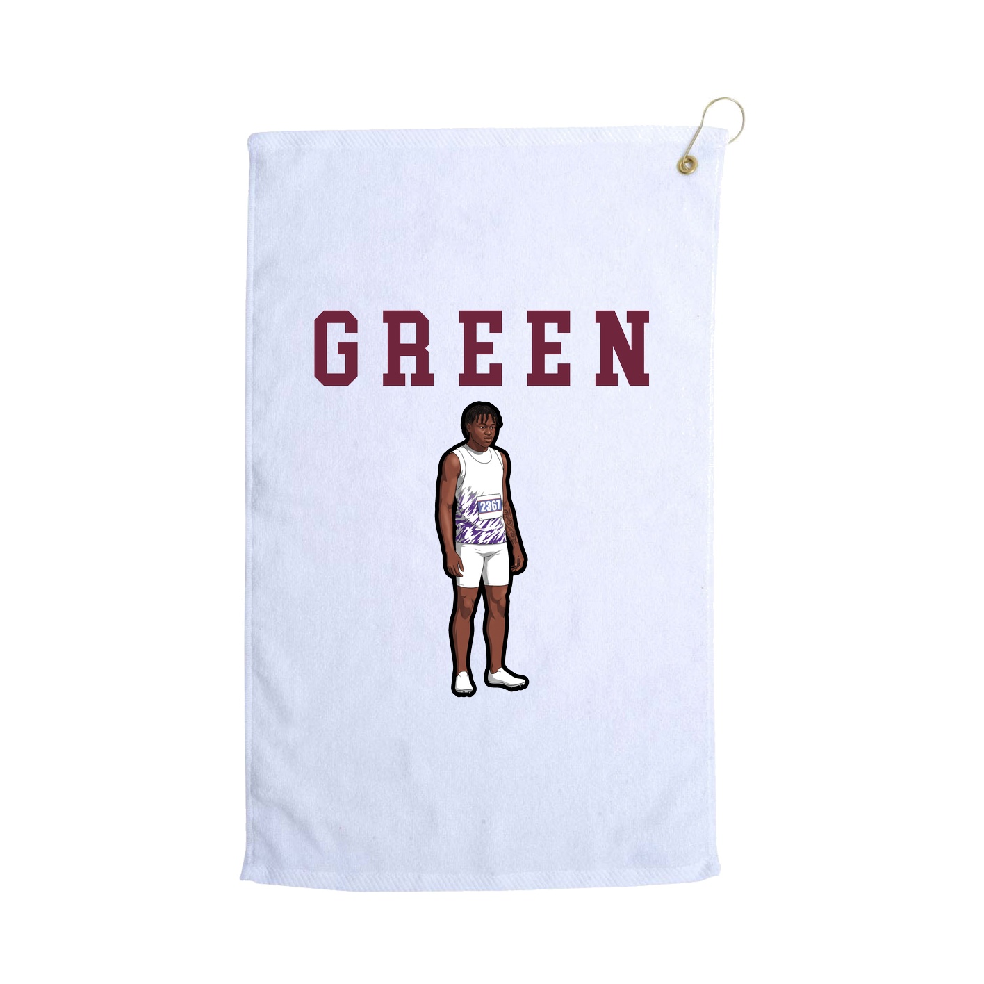 Golf Towel — Shirsey in White