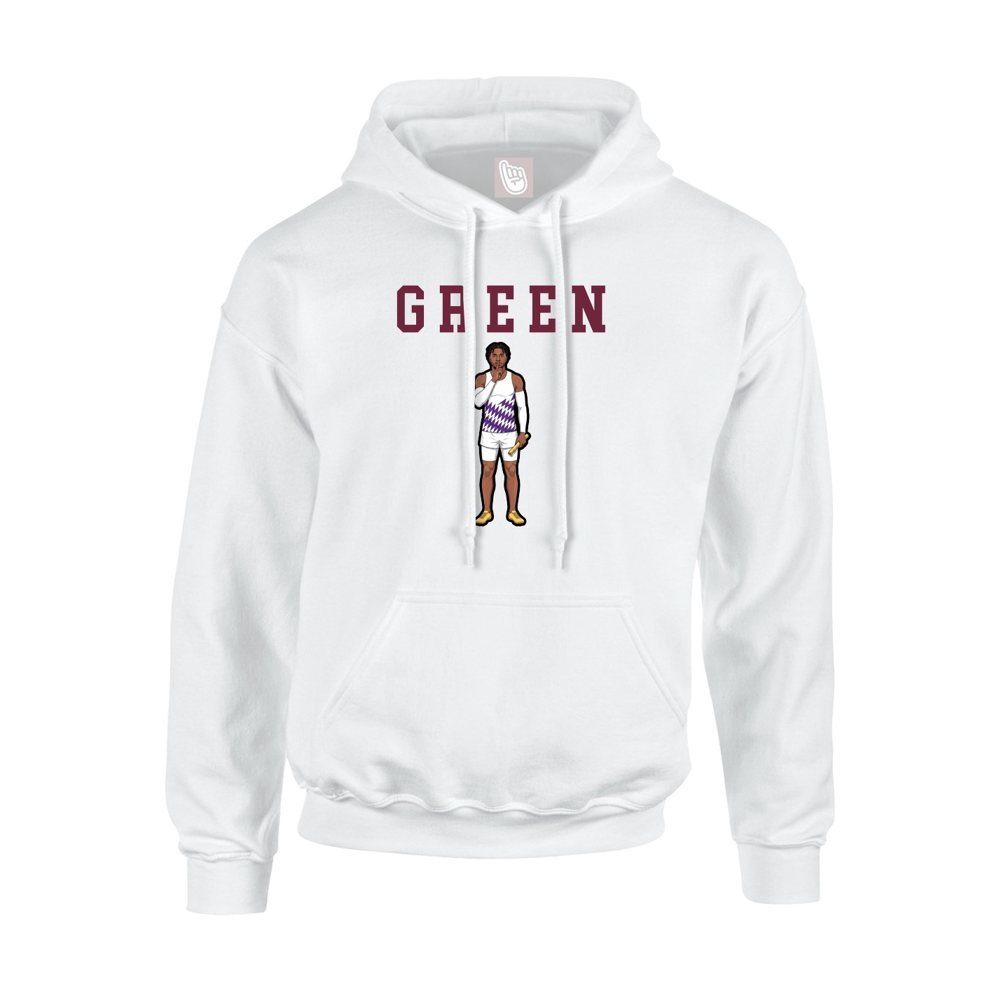 Youth Hoodie — Shirsey in White