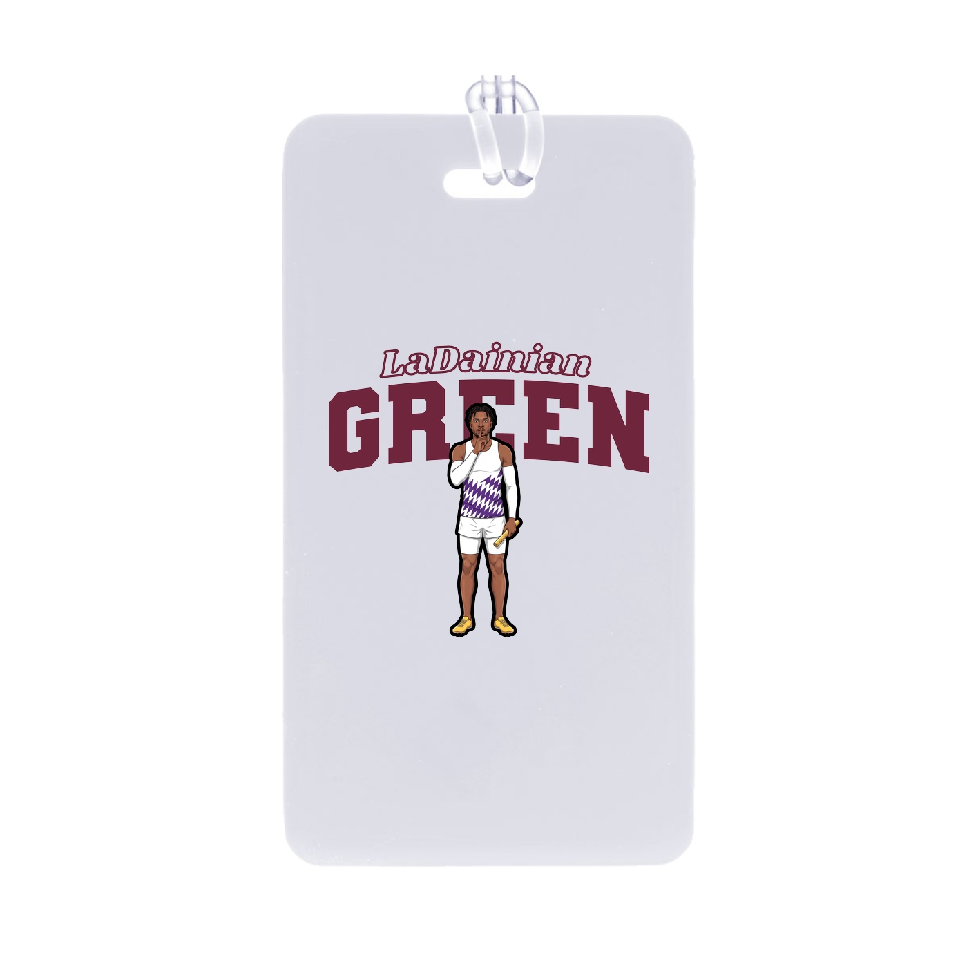 Bag Tag — Name Arch in Classic