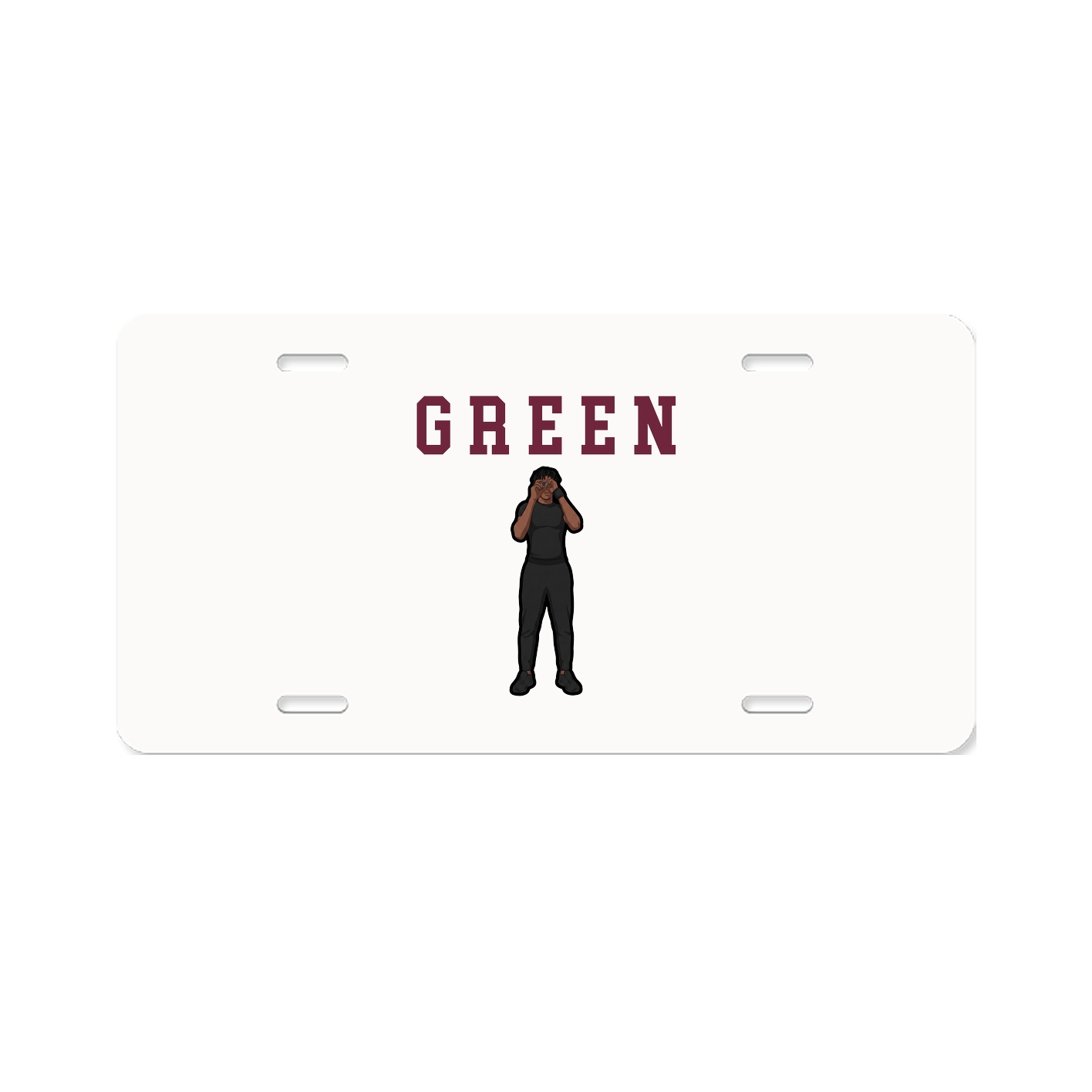 License Plate — Shirsey in Classic