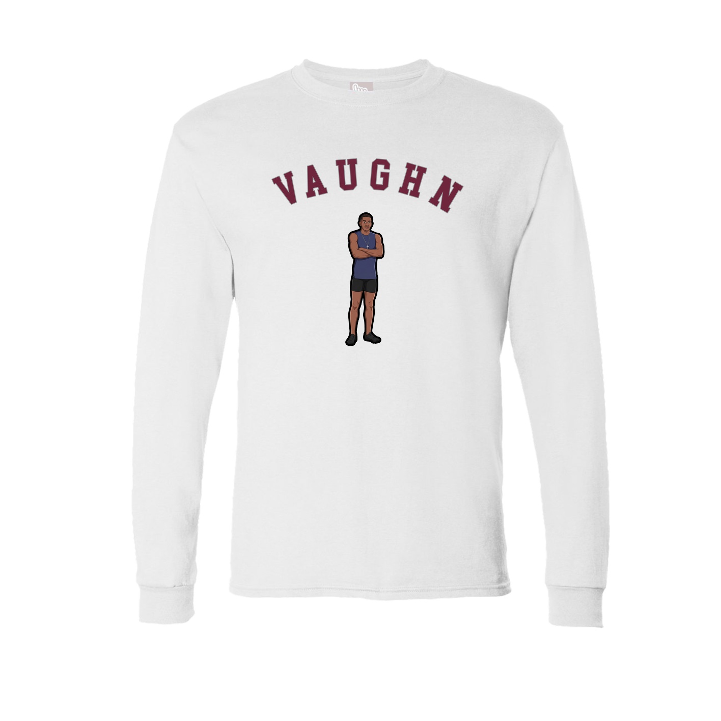 Long Sleeve Tee — Shirsey Arch in White