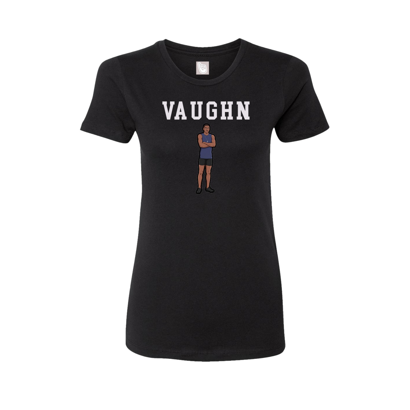 Fitted Women's Tee — Shirsey in Black