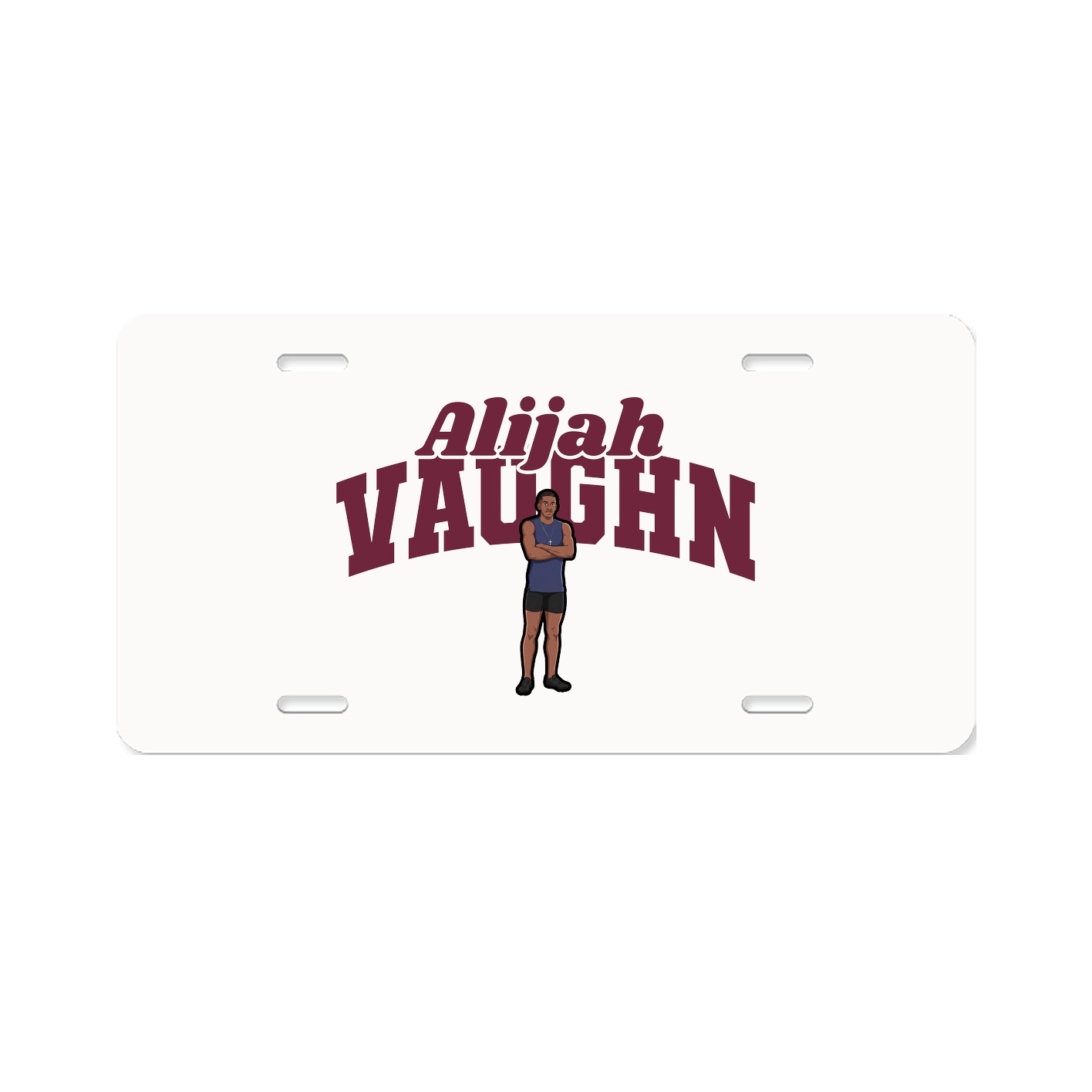 License Plate — Signature Arch in Classic