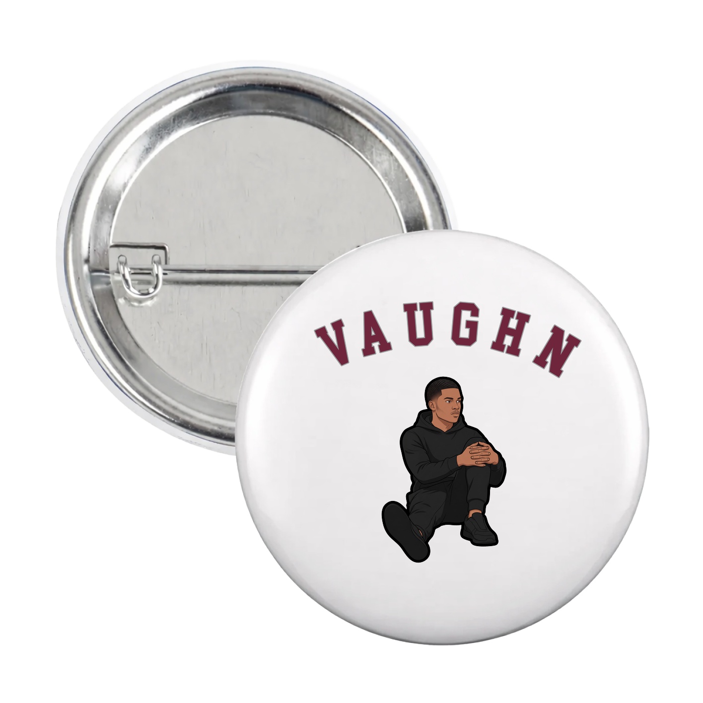 Game Day Button — Shirsey Arch in White