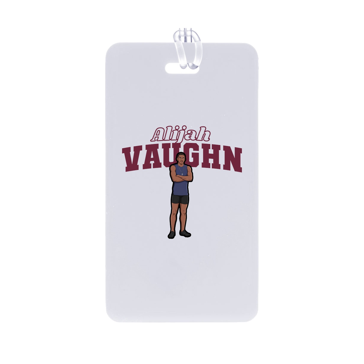 Bag Tag — Name Arch in Classic