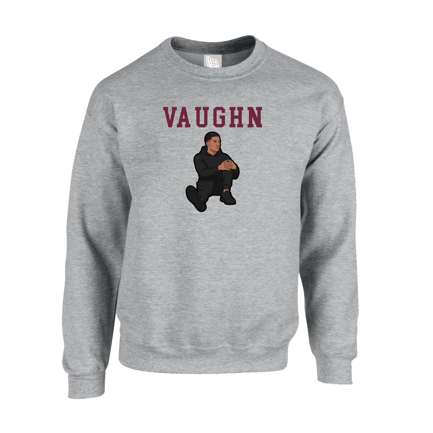 Fleece Crew — Shirsey in Grey