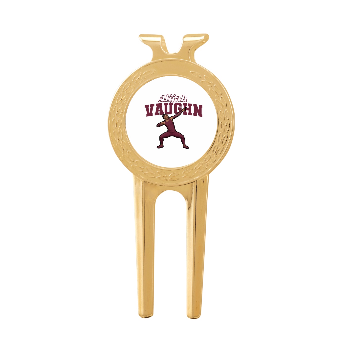 Divot Tool with Ball Marker — Name Arch in Classic