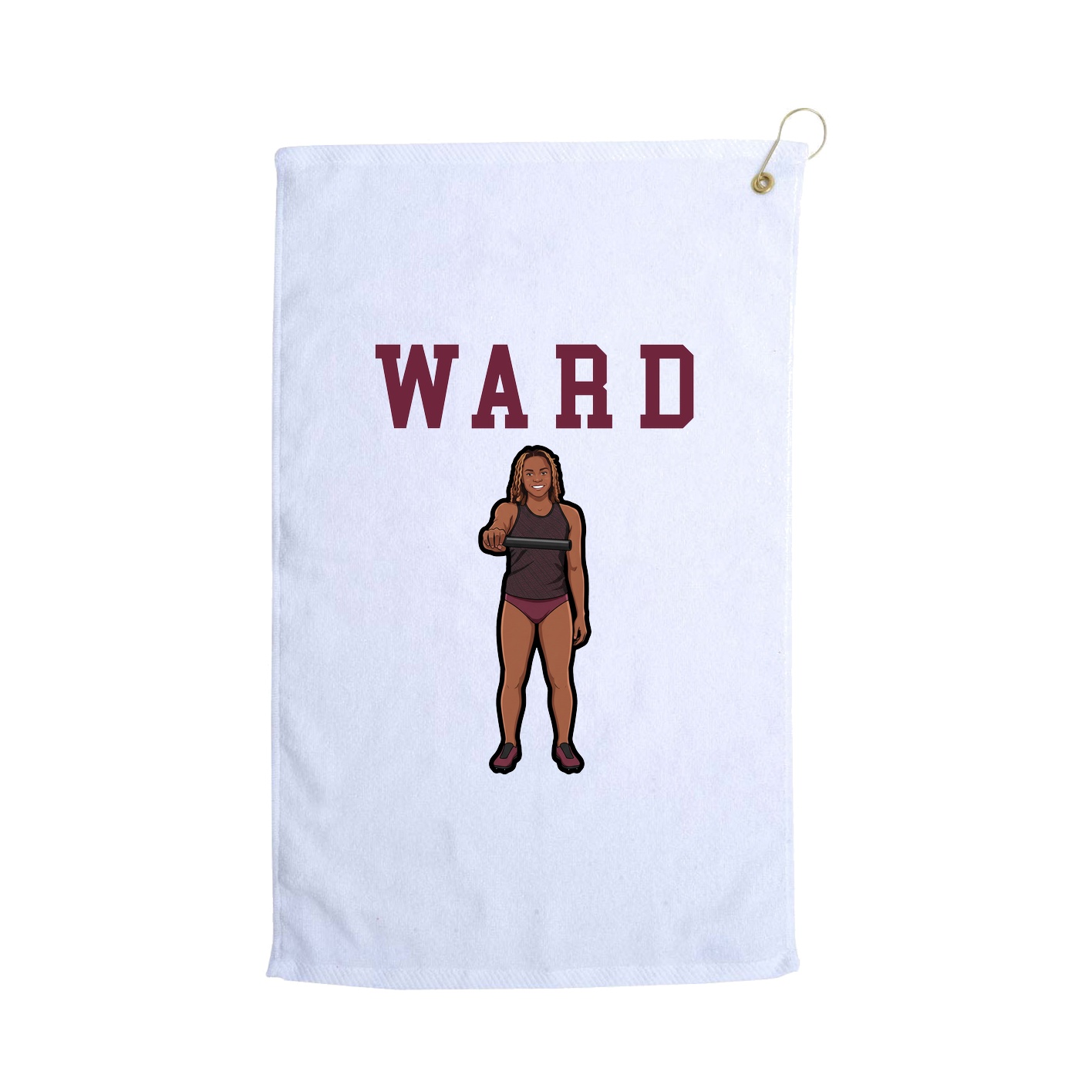 Golf Towel — Shirsey in White