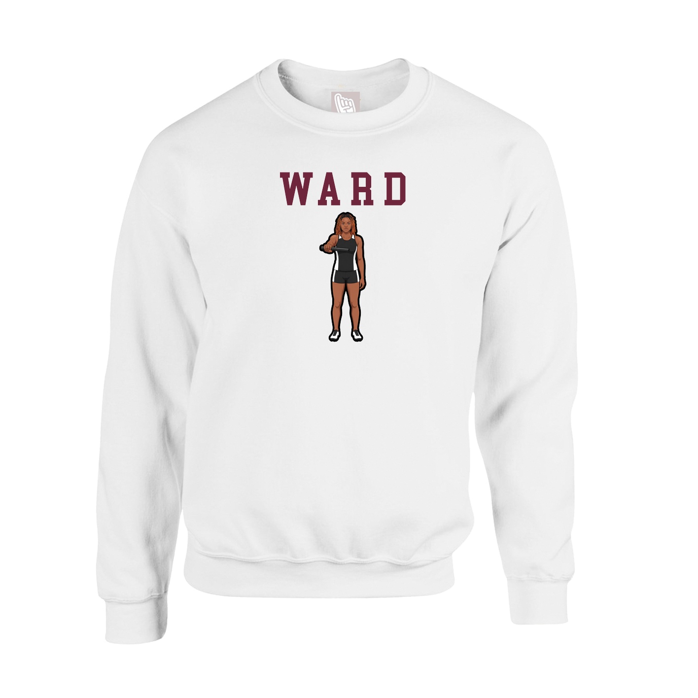 Fleece Crew — Shirsey in White