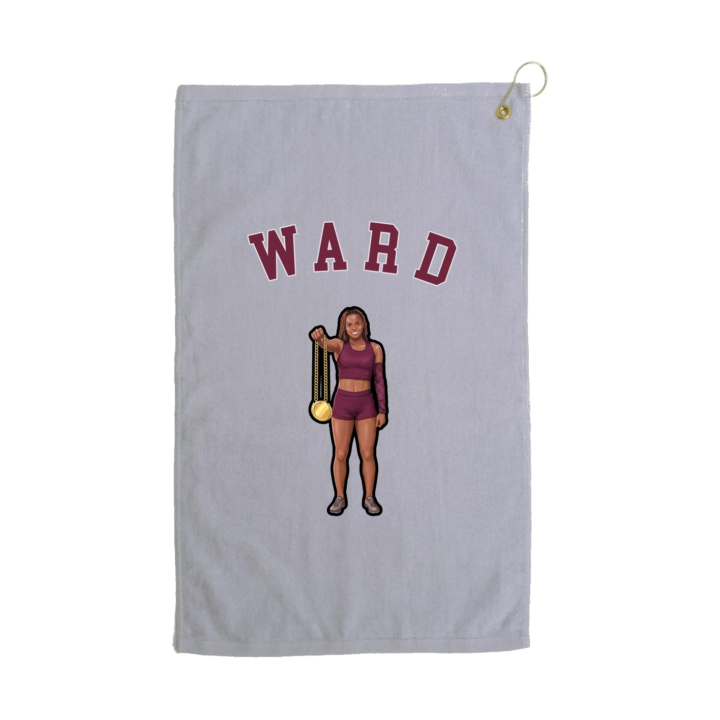 Golf Towel — Shirsey Arch in Grey