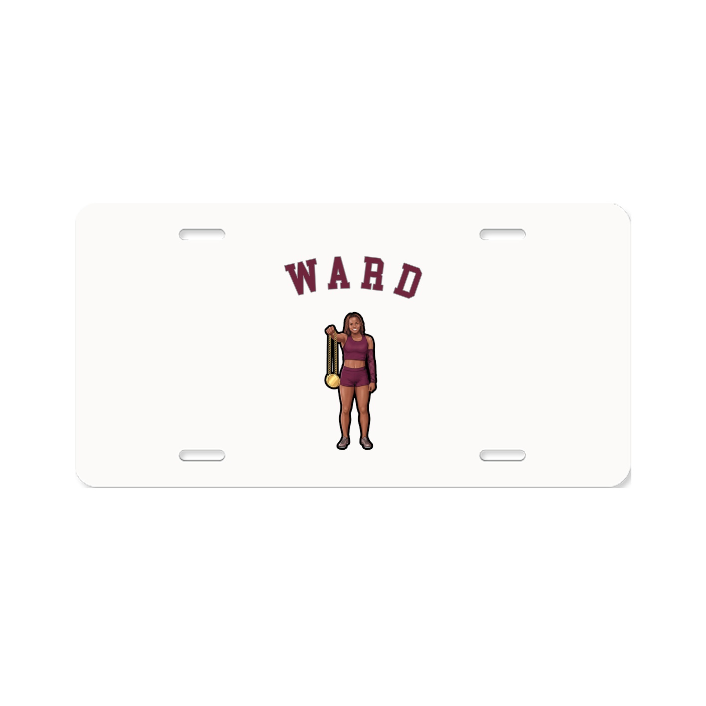 License Plate — Shirsey Arch in Classic