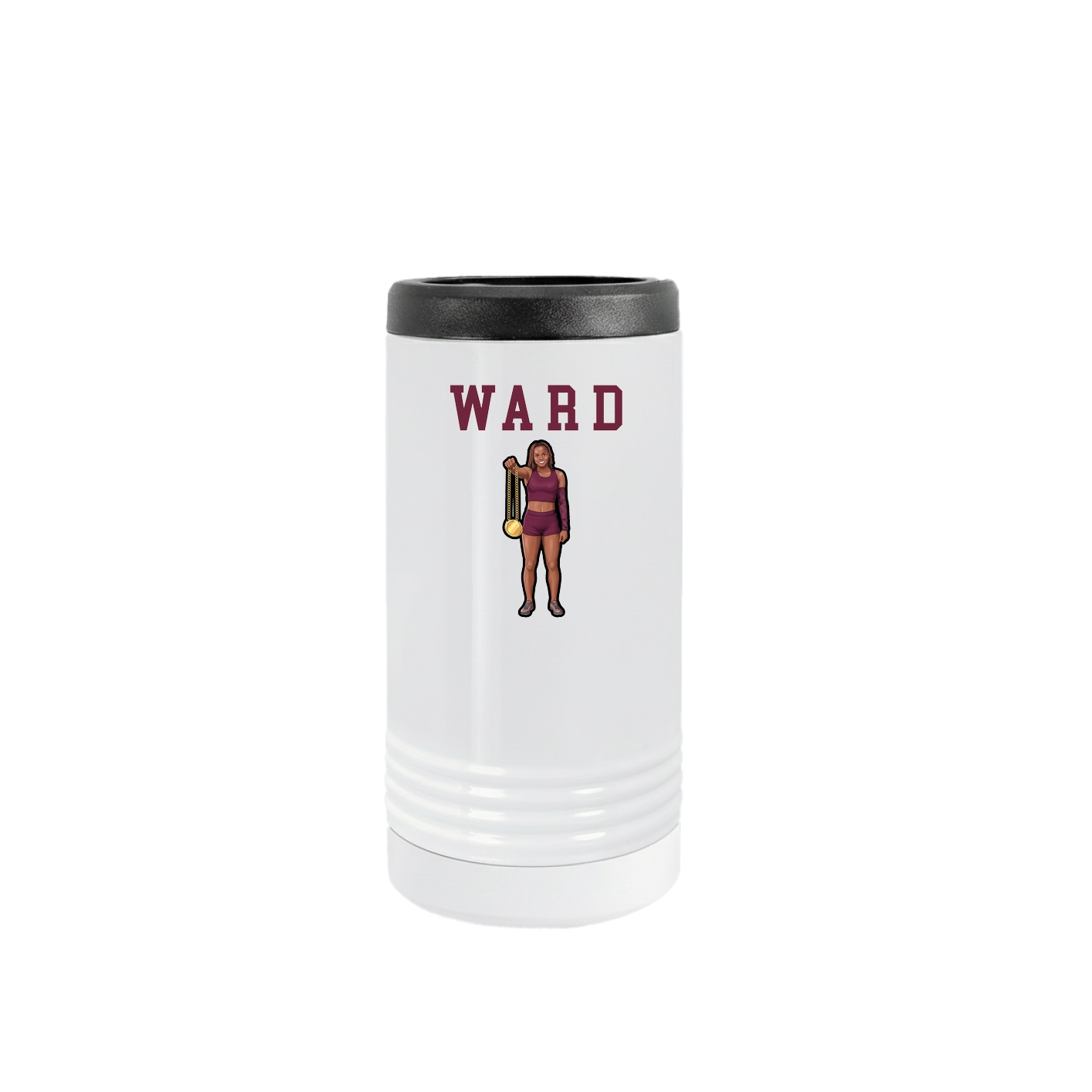 Slim Beverage Holder — Shirsey in White