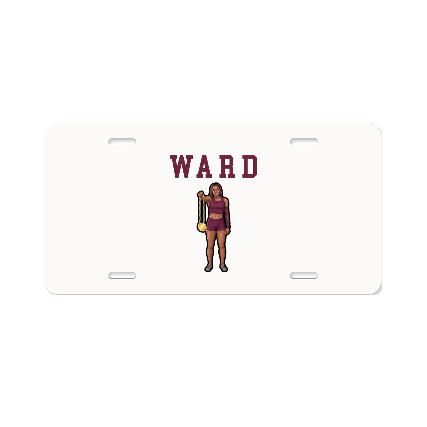 License Plate — Shirsey in Classic
