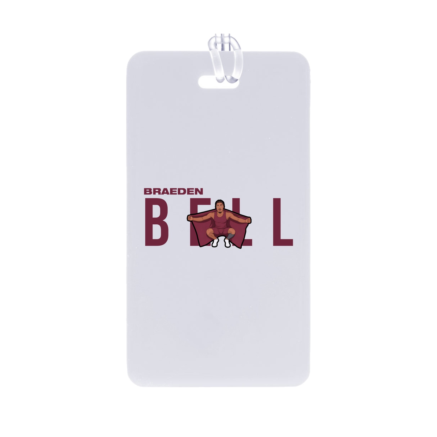 Bag Tag — Player Name in Classic