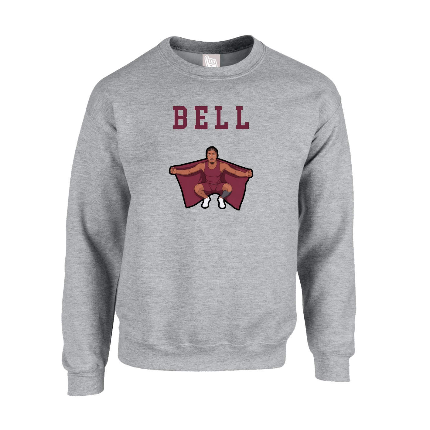 Fleece Crew — Shirsey in Grey